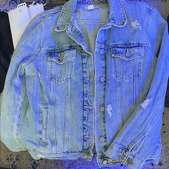 Old Navy Light Blue Jean Jacket - Picture 1 of 1